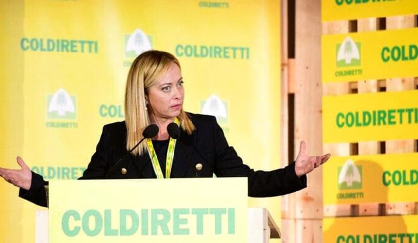 L’invito di Giorgia Meloni ospite della Coldiretti, RIPARTIRE  DAI CORPI INTERMEDI