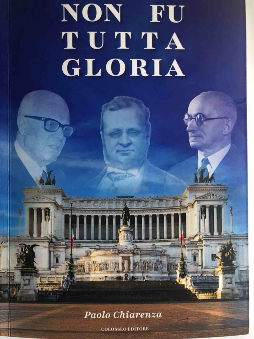 Cavour, Einaudi e Pertini. NON FU TUTTA GLORIA. Il nuovo libro di Paolo Chiarenza